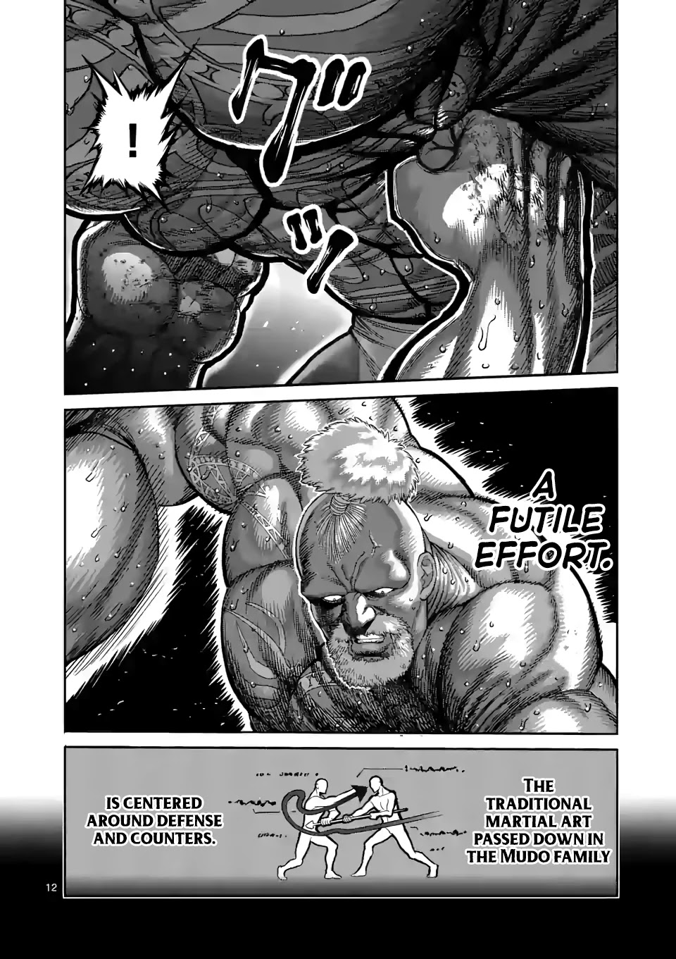 Kengan Omega Chapter 74 page 12 - Chapter 74: As a Warrior