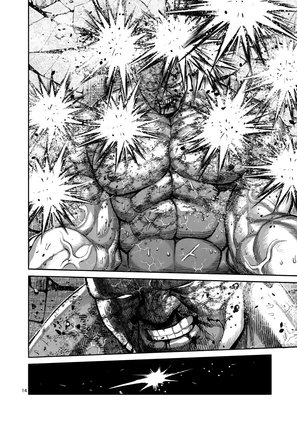 Kengan Omega Chapter 74 page 14 - Chapter 74: As a Warrior