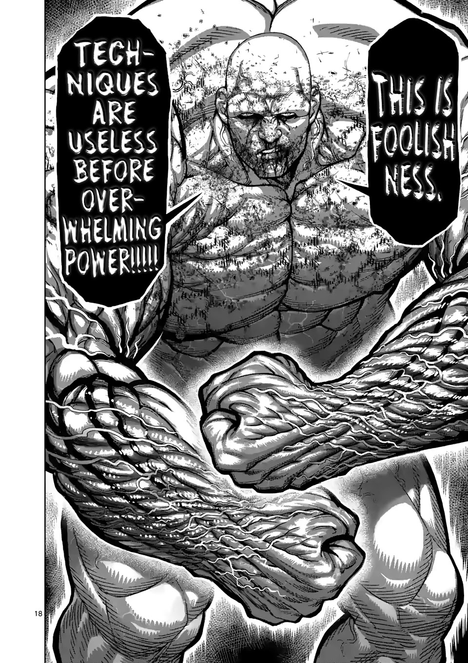 Kengan Omega Chapter 74 page 18 - Chapter 74: As a Warrior