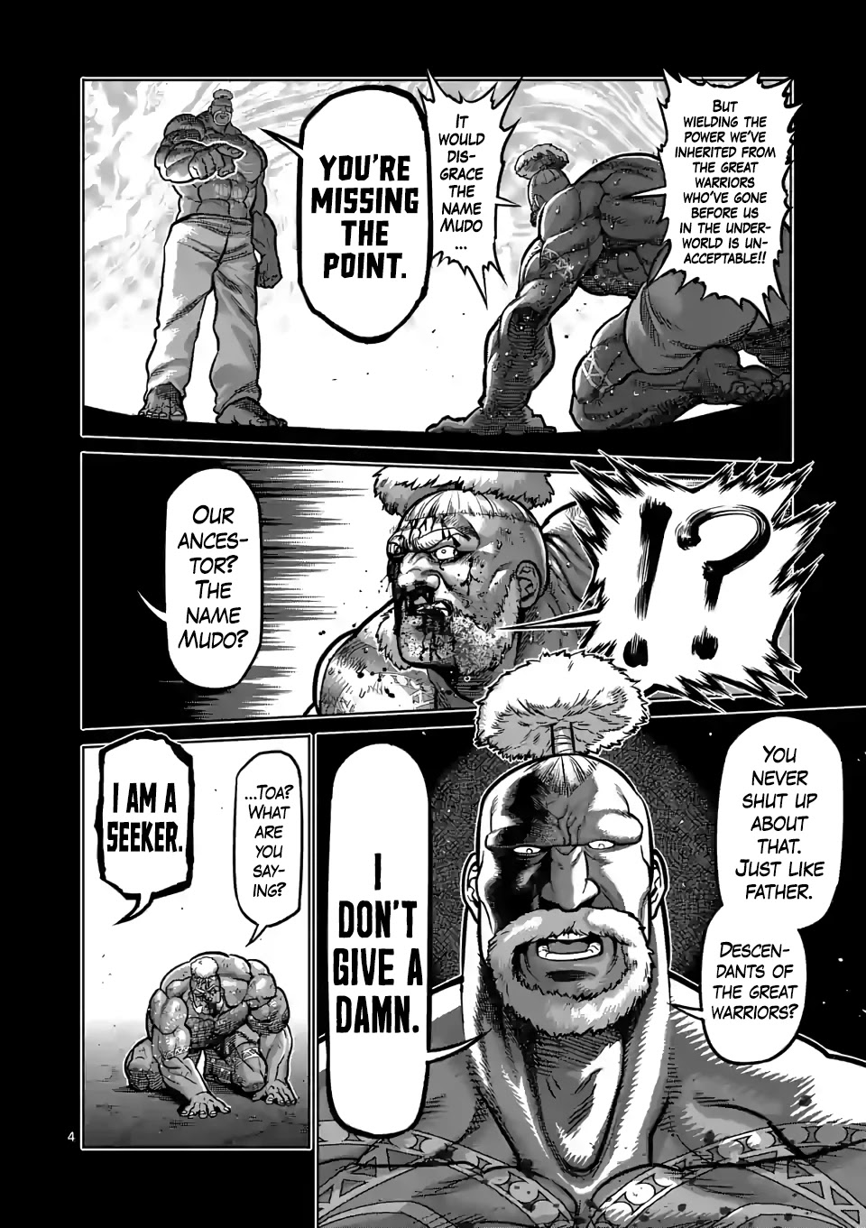 Kengan Omega Chapter 74 page 4 - Chapter 74: As a Warrior