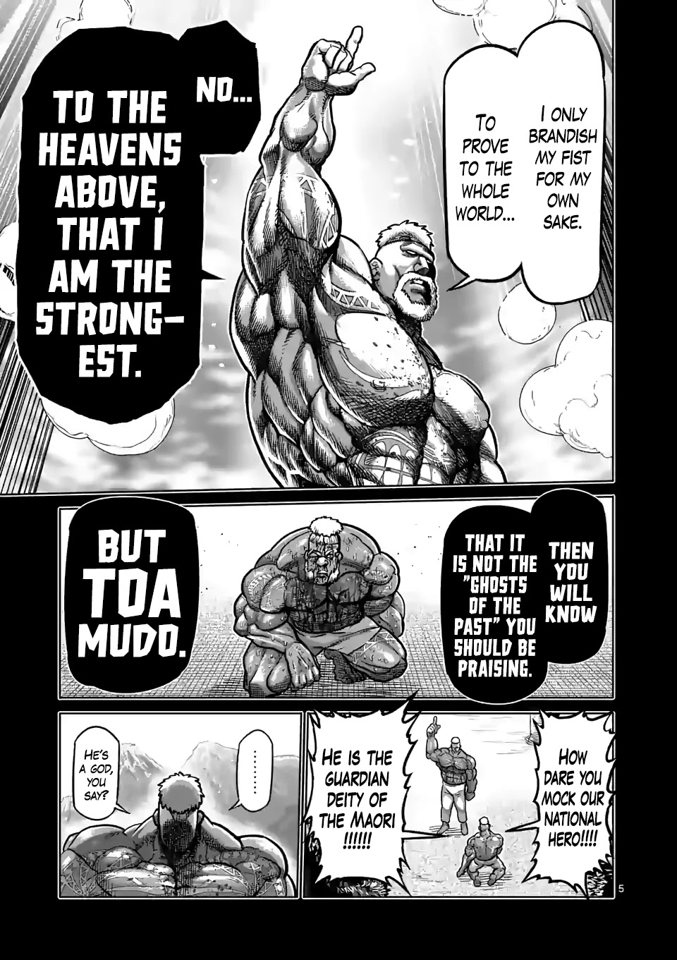 Kengan Omega Chapter 74 page 5 - Chapter 74: As a Warrior