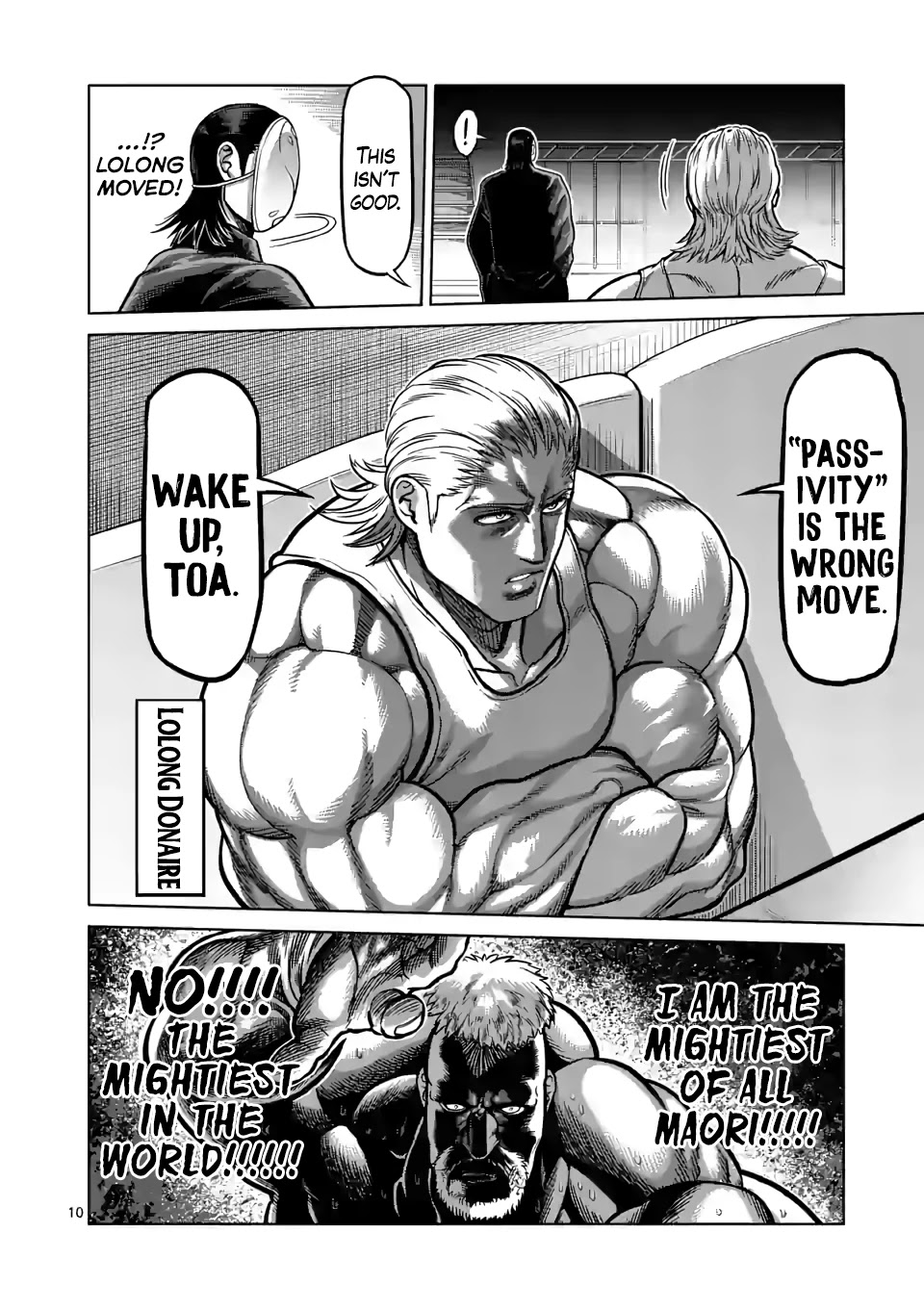 Kengan Omega Chapter 75 page 10 - Chapter 75: Gott-Töter