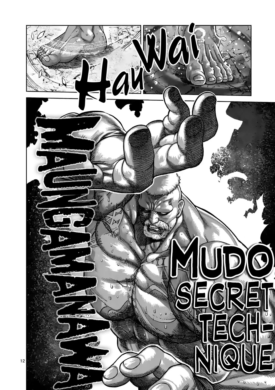 Kengan Omega Chapter 75 page 12 - Chapter 75: Gott-Töter