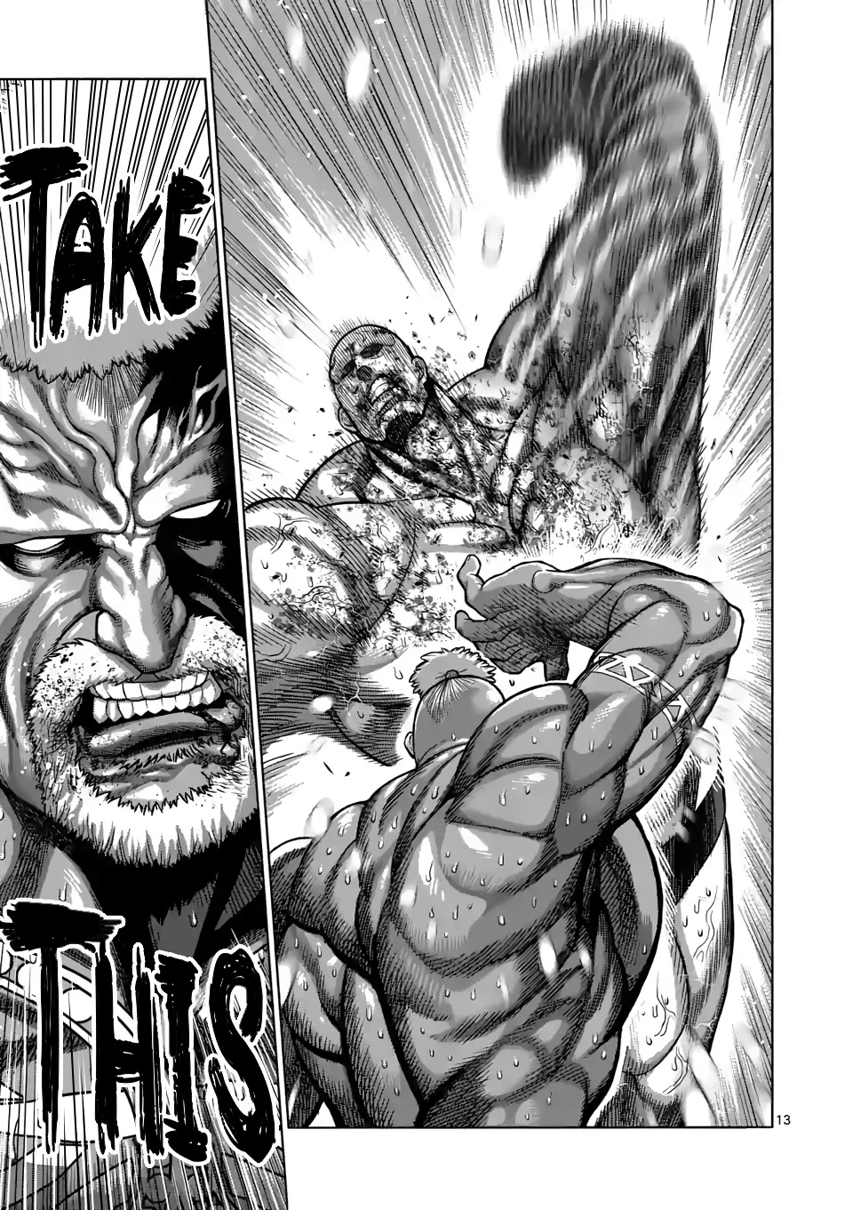 Kengan Omega Chapter 75 page 13 - Chapter 75: Gott-Töter
