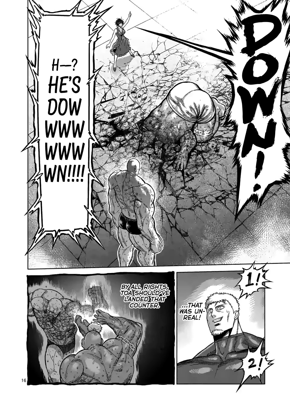 Kengan Omega Chapter 75 page 16 - Chapter 75: Gott-Töter