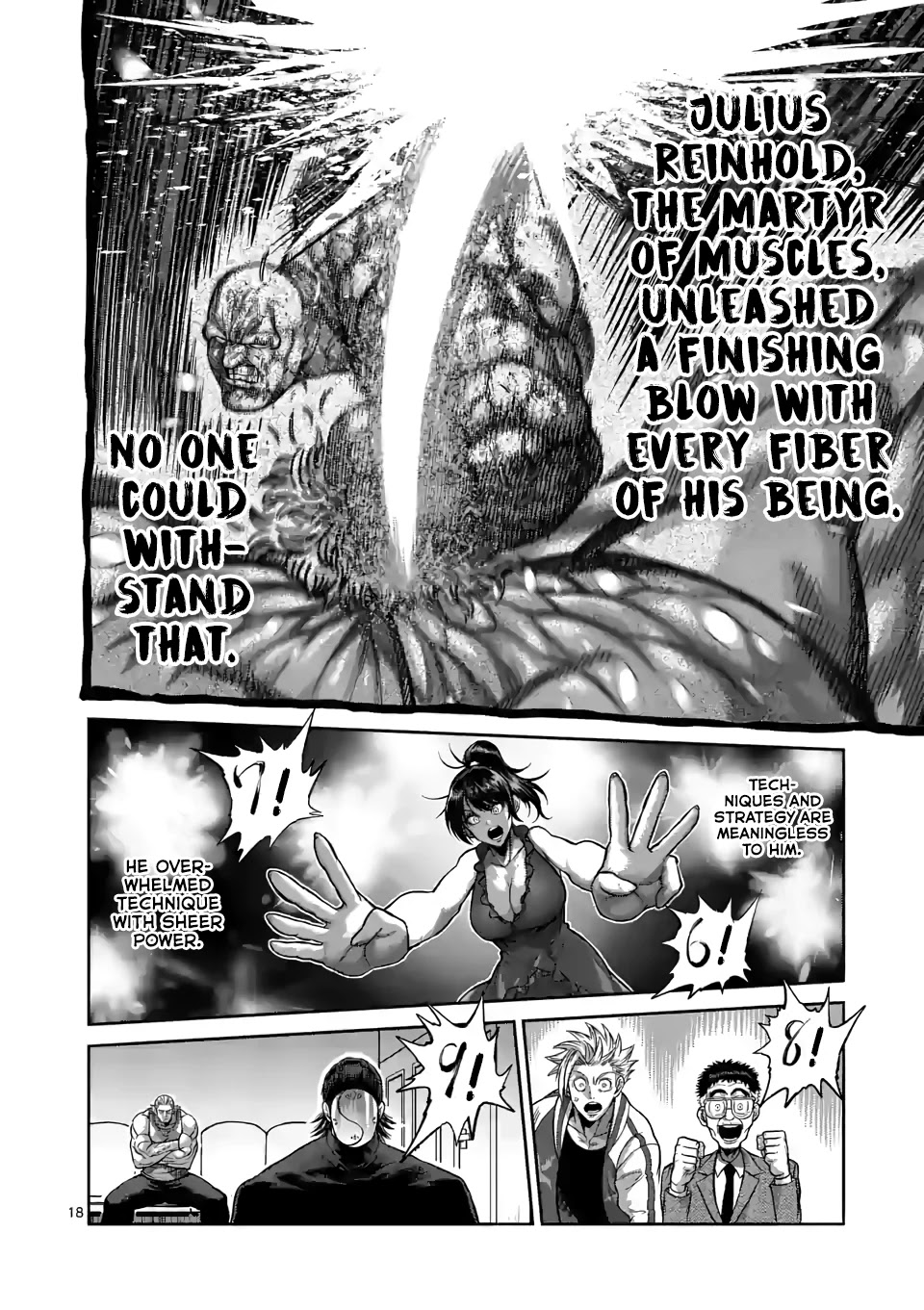 Kengan Omega Chapter 75 page 18 - Chapter 75: Gott-Töter