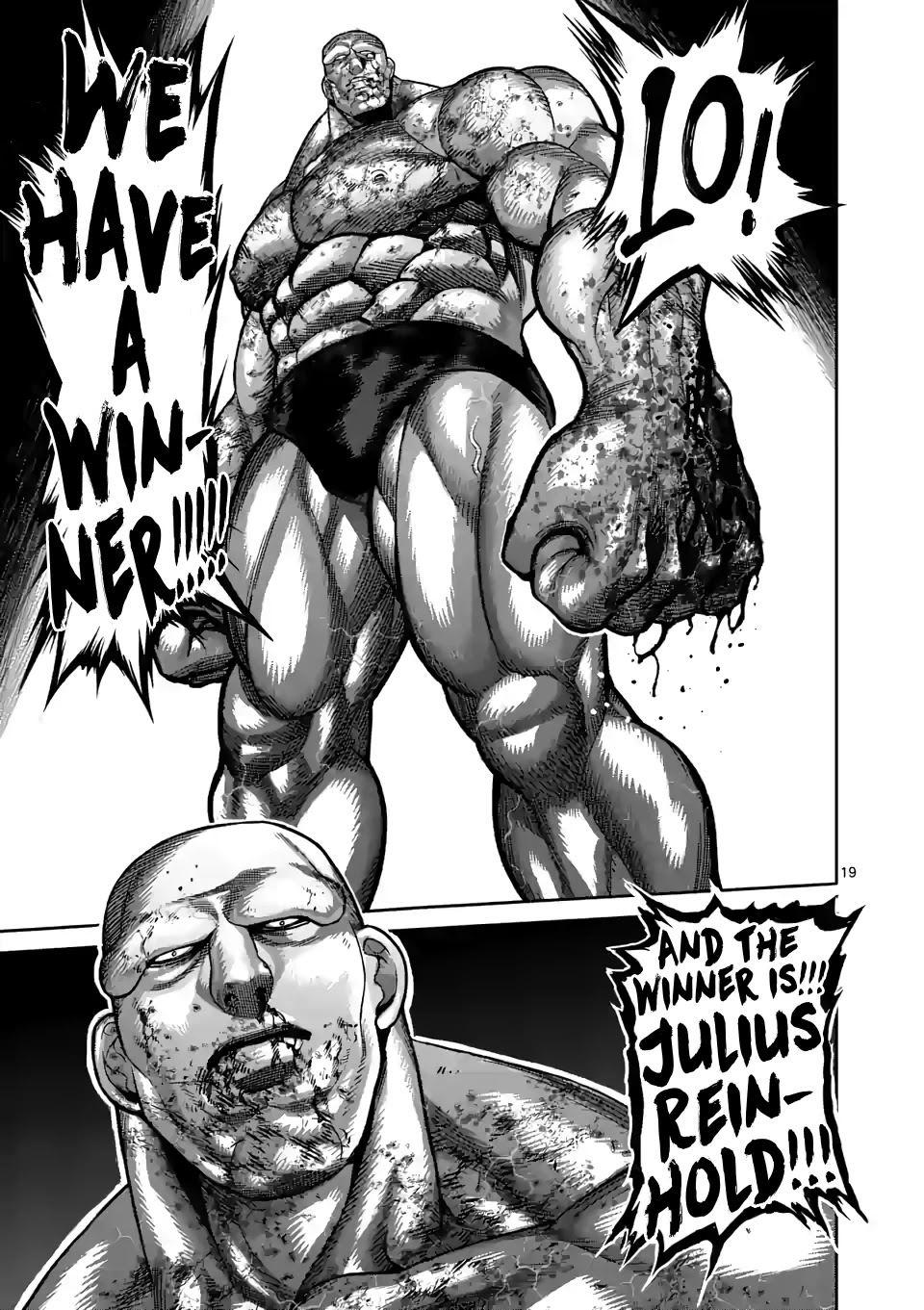 Kengan Omega Chapter 75 page 19 - Chapter 75: Gott-Töter