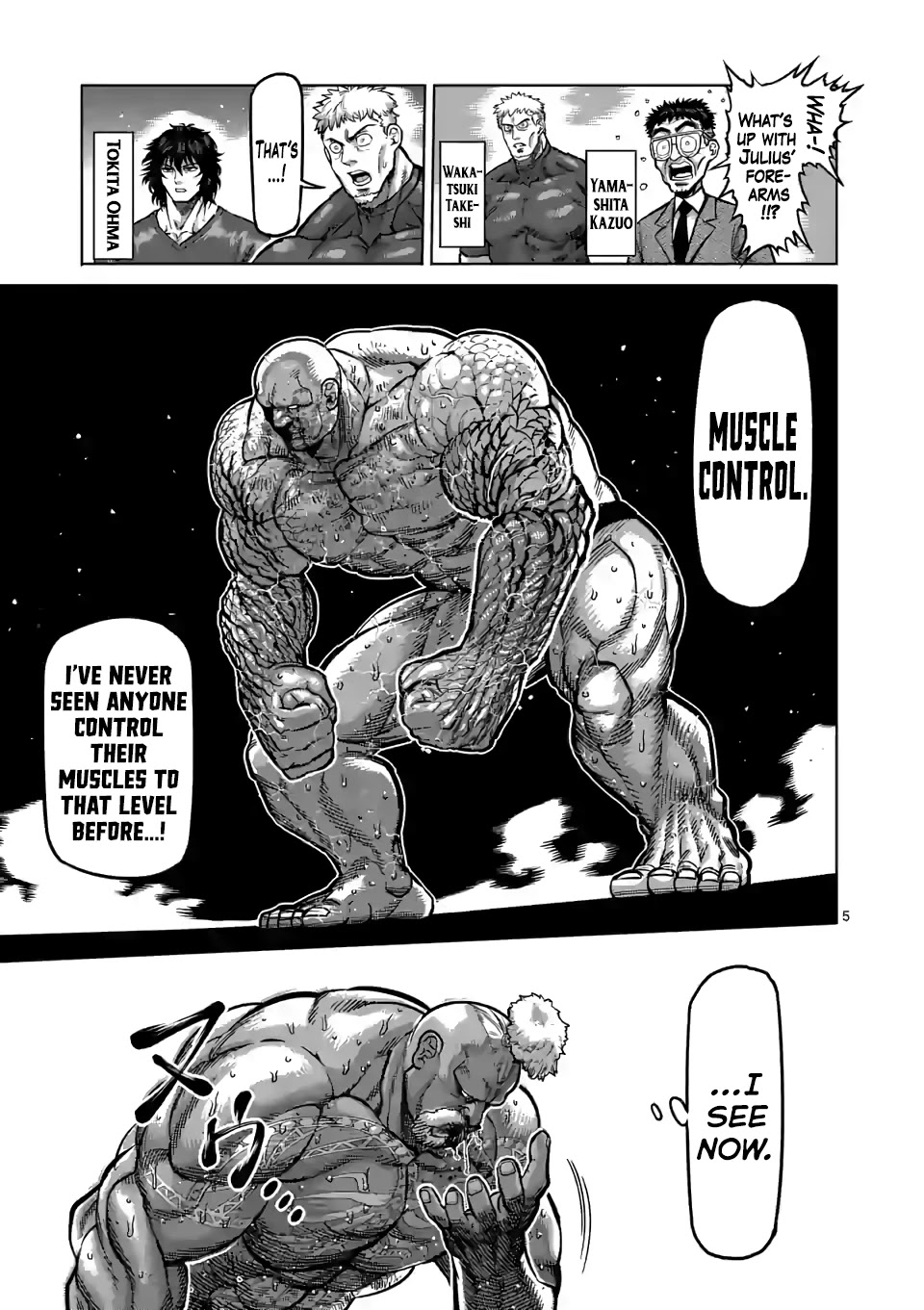 Kengan Omega Chapter 75 page 5 - Chapter 75: Gott-Töter