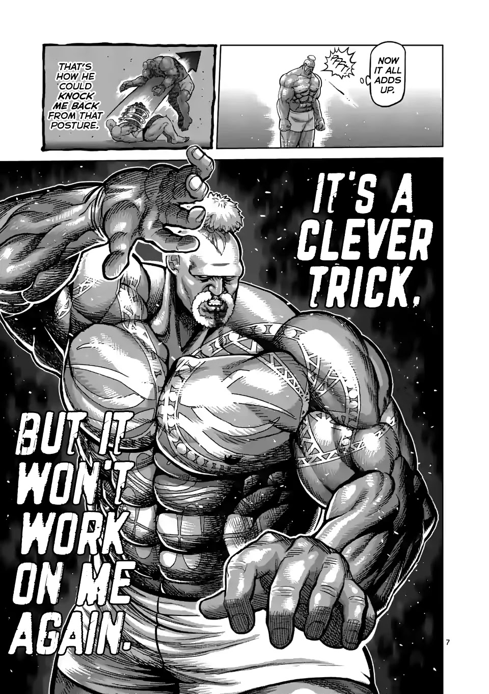 Kengan Omega Chapter 75 page 7 - Chapter 75: Gott-Töter