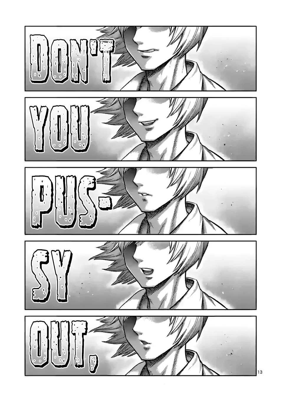 Kengan Omega Chapter 76 page 13 - Chapter 76: Don't You Pussy Out