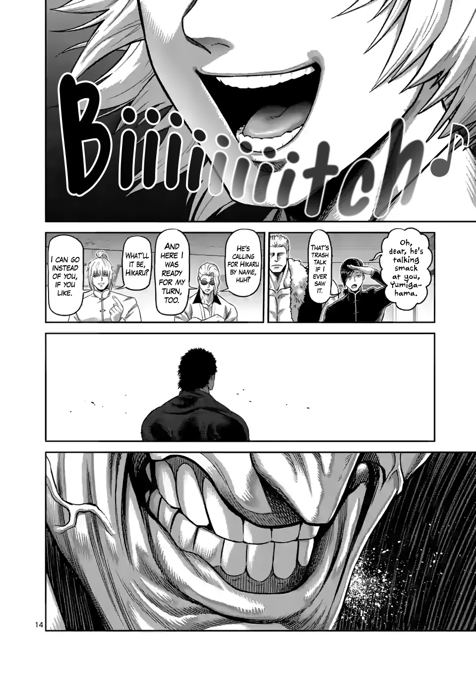 Kengan Omega Chapter 76 page 14 - Chapter 76: Don't You Pussy Out
