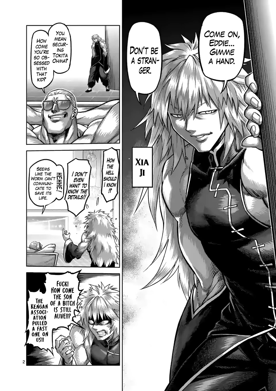 Kengan Omega Chapter 76 page 2 - Chapter 76: Don't You Pussy Out