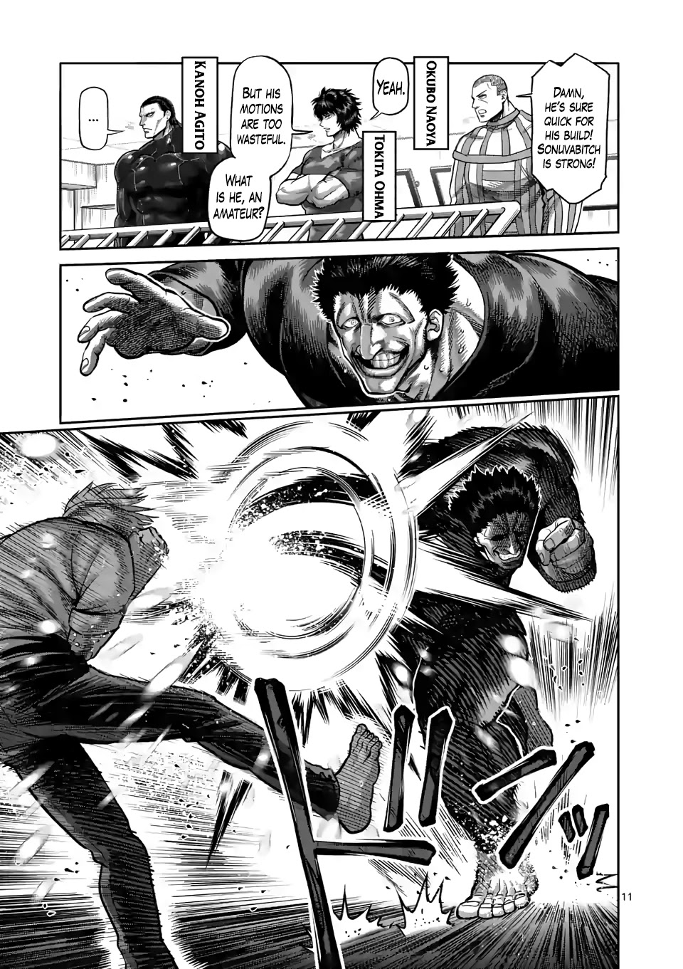 Kengan Omega Chapter 77 page 11 - Chapter 77: Scope of the Rules