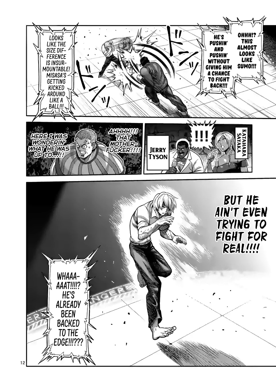 Kengan Omega Chapter 77 page 12 - Chapter 77: Scope of the Rules