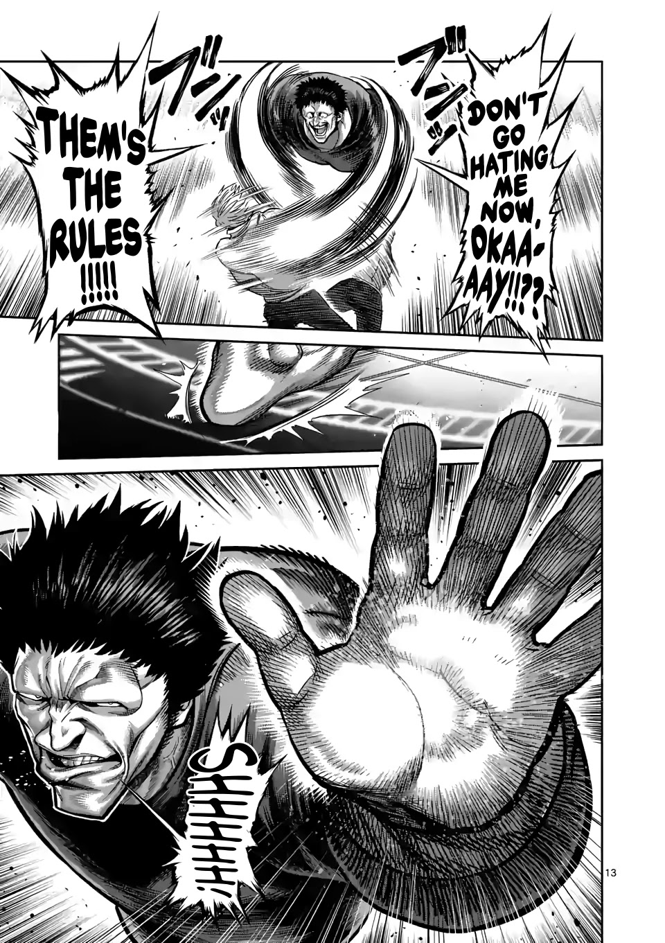 Kengan Omega Chapter 77 page 13 - Chapter 77: Scope of the Rules