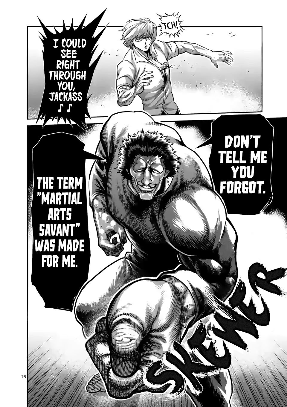 Kengan Omega Chapter 77 page 16 - Chapter 77: Scope of the Rules
