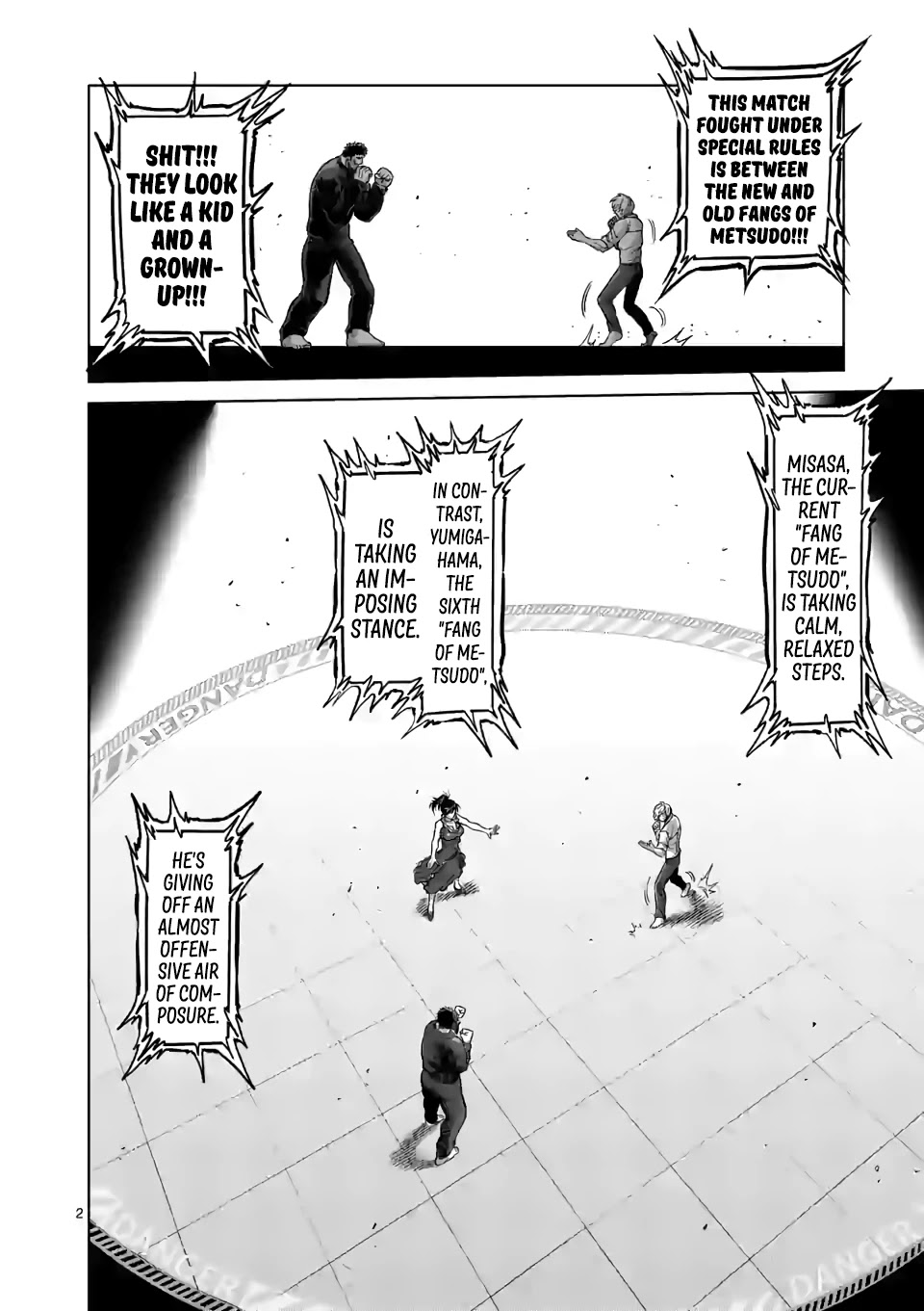 Kengan Omega Chapter 77 page 2 - Chapter 77: Scope of the Rules
