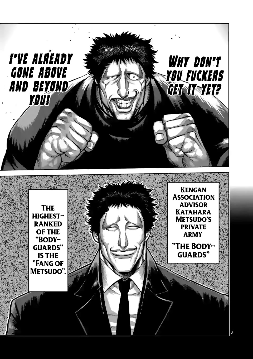 Kengan Omega Chapter 77 page 3 - Chapter 77: Scope of the Rules