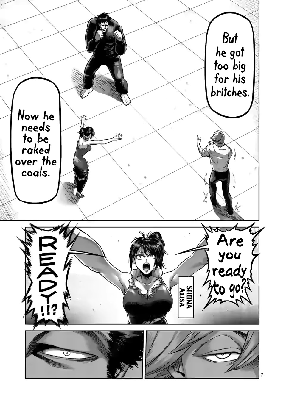 Kengan Omega Chapter 77 page 7 - Chapter 77: Scope of the Rules