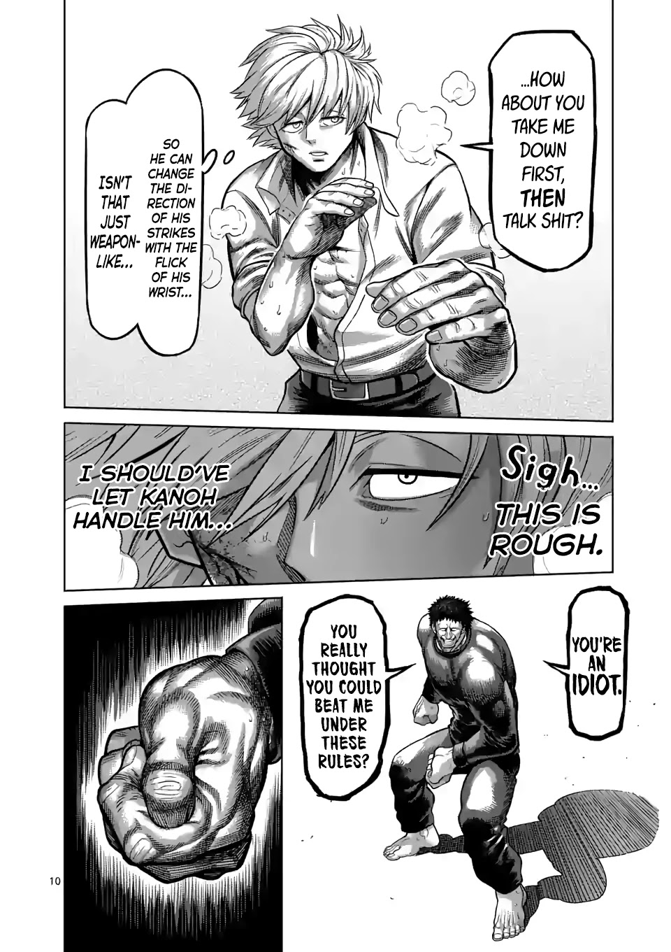 Kengan Omega Chapter 78 page 10 - Chapter 78: The Human Weapon