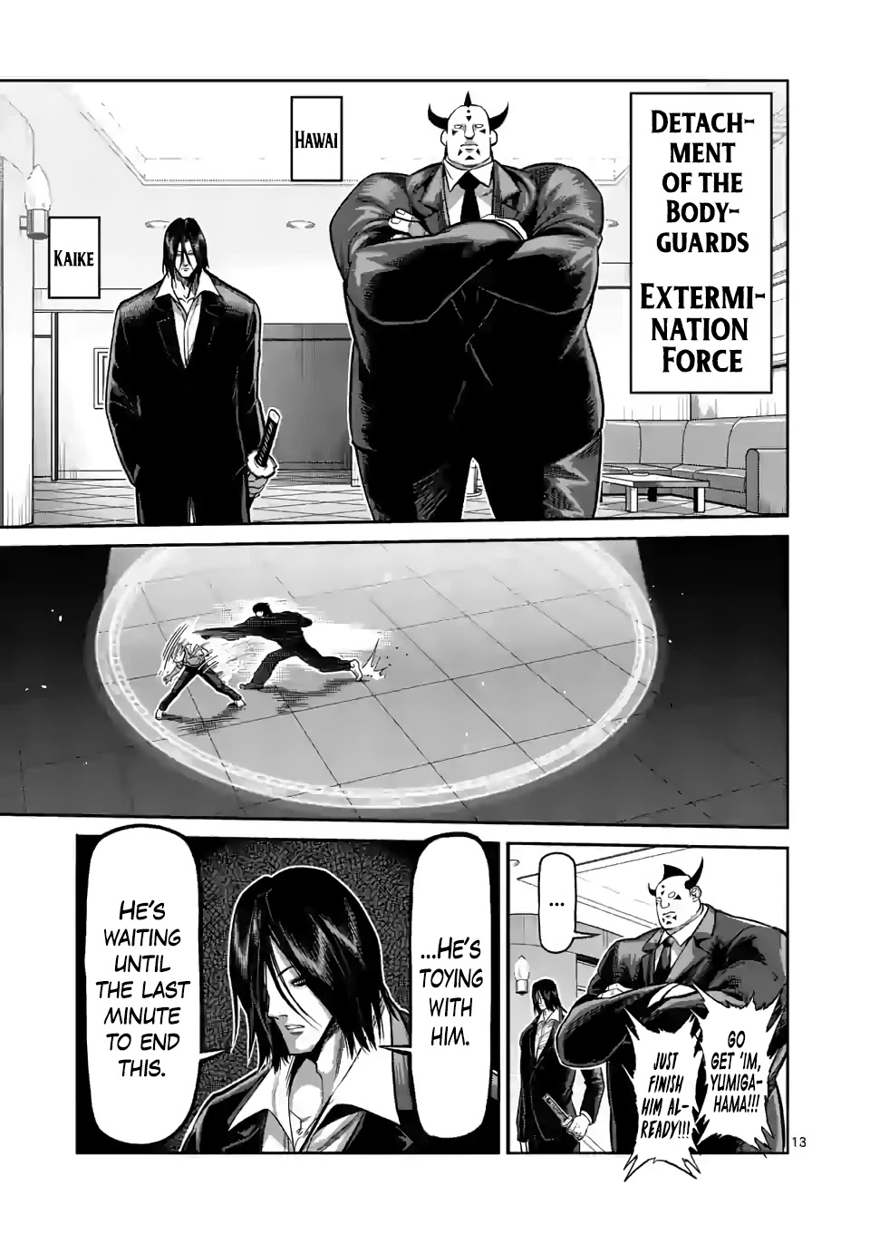 Kengan Omega Chapter 78 page 13 - Chapter 78: The Human Weapon