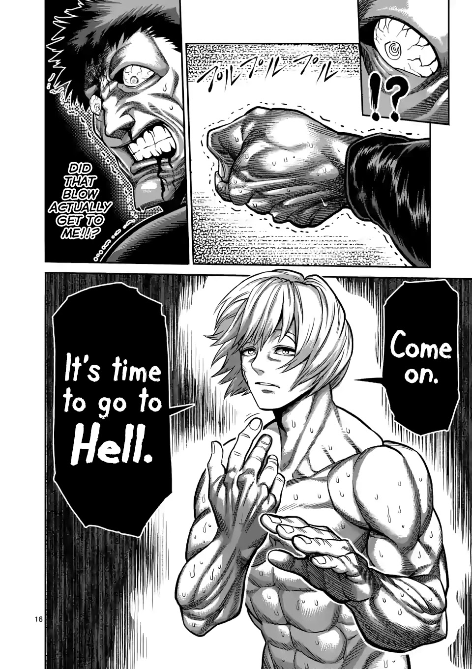 Kengan Omega Chapter 78 page 16 - Chapter 78: The Human Weapon