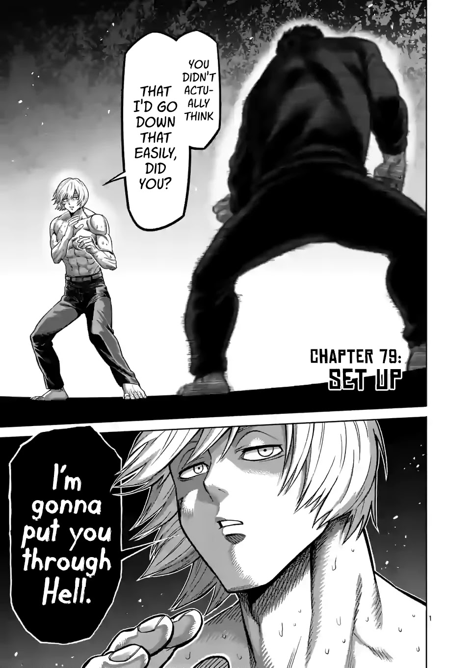 Kengan Omega Chapter 79 page 1 - Chapter 79: Set Up