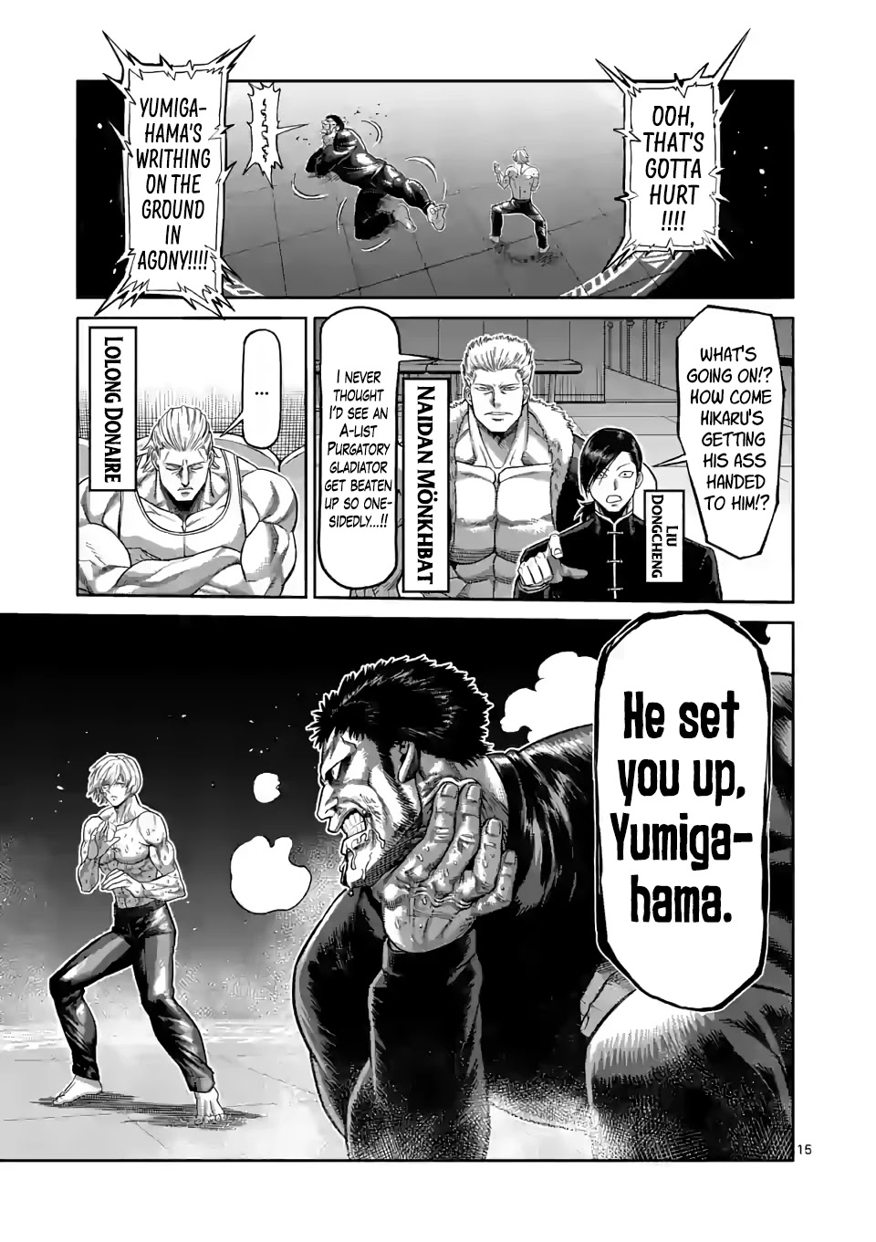 Kengan Omega Chapter 79 page 15 - Chapter 79: Set Up