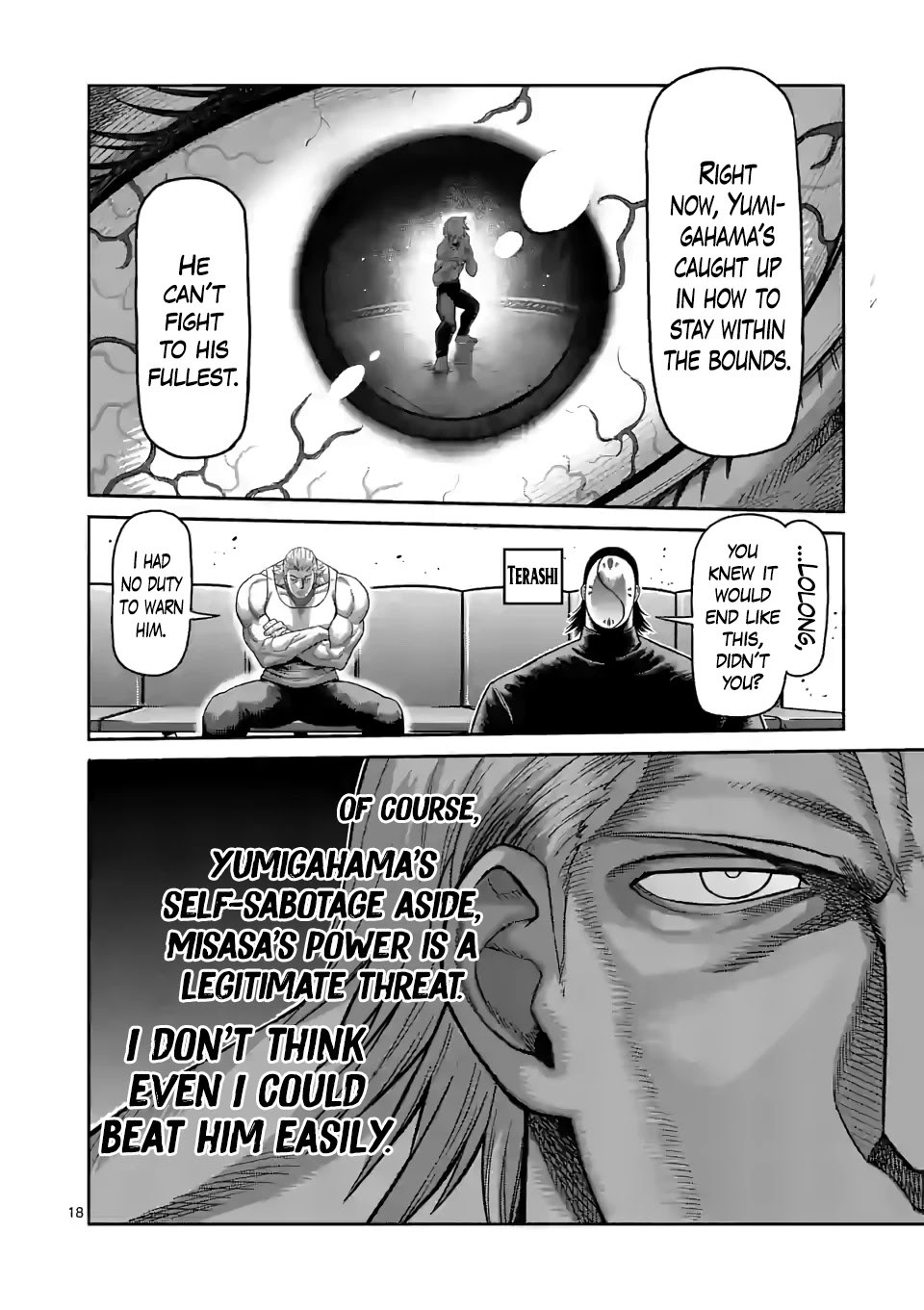 Kengan Omega Chapter 79 page 18 - Chapter 79: Set Up
