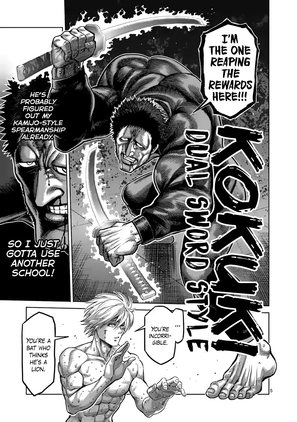 Kengan Omega Chapter 79 page 5 - Chapter 79: Set Up