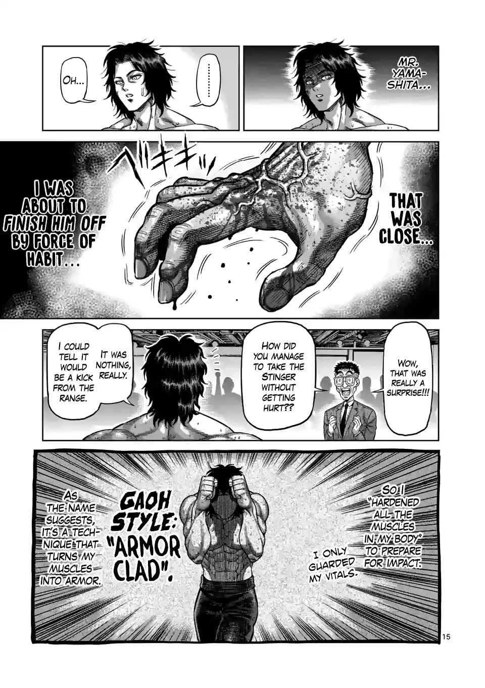 Kengan Omega Chapter 8 page 14 - Chapter 8: Earth-Crouching Dragon