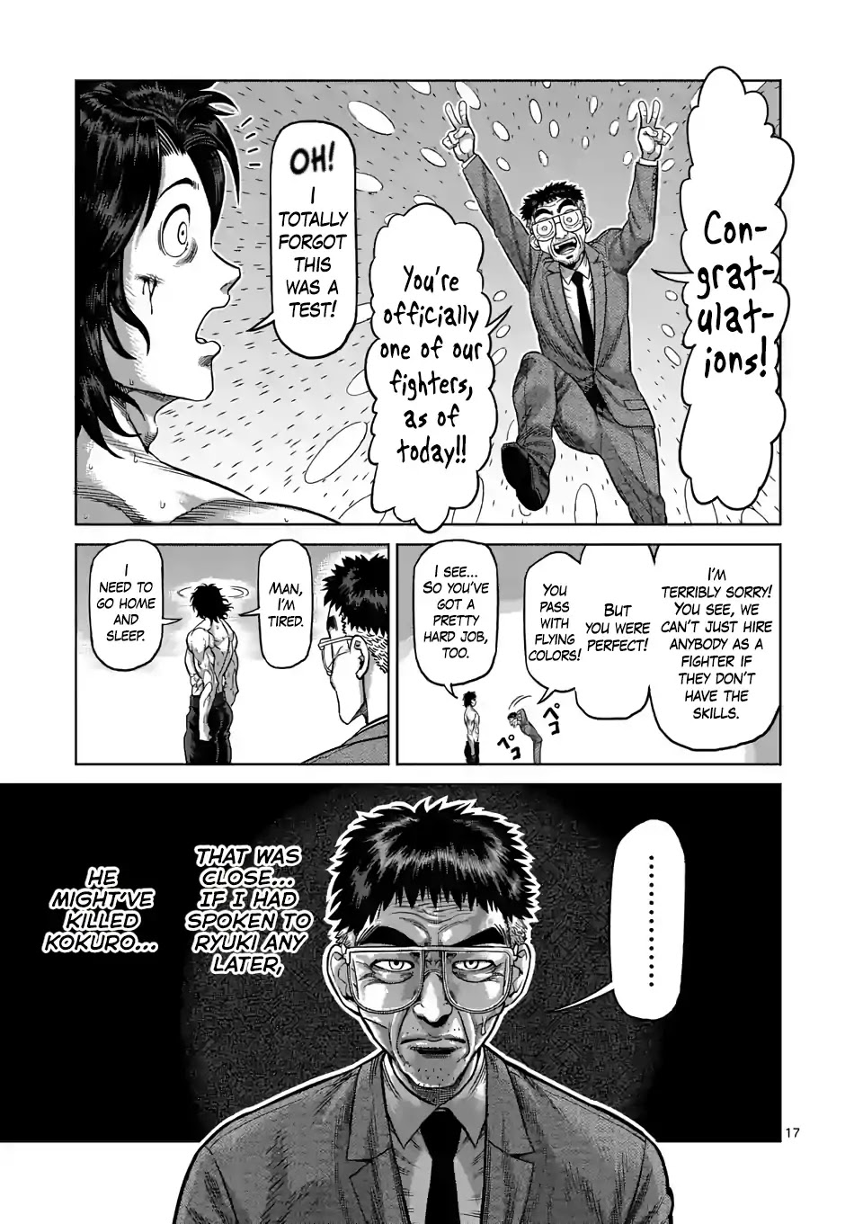 Kengan Omega Chapter 8 page 16 - Chapter 8: Earth-Crouching Dragon