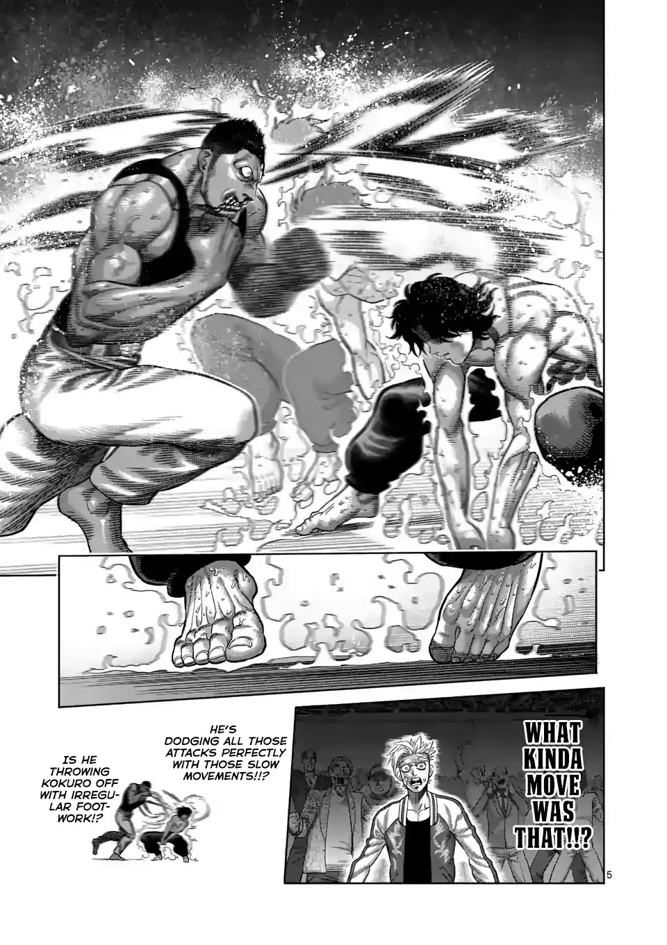 Kengan Omega Chapter 8 page 5 - Chapter 8: Earth-Crouching Dragon