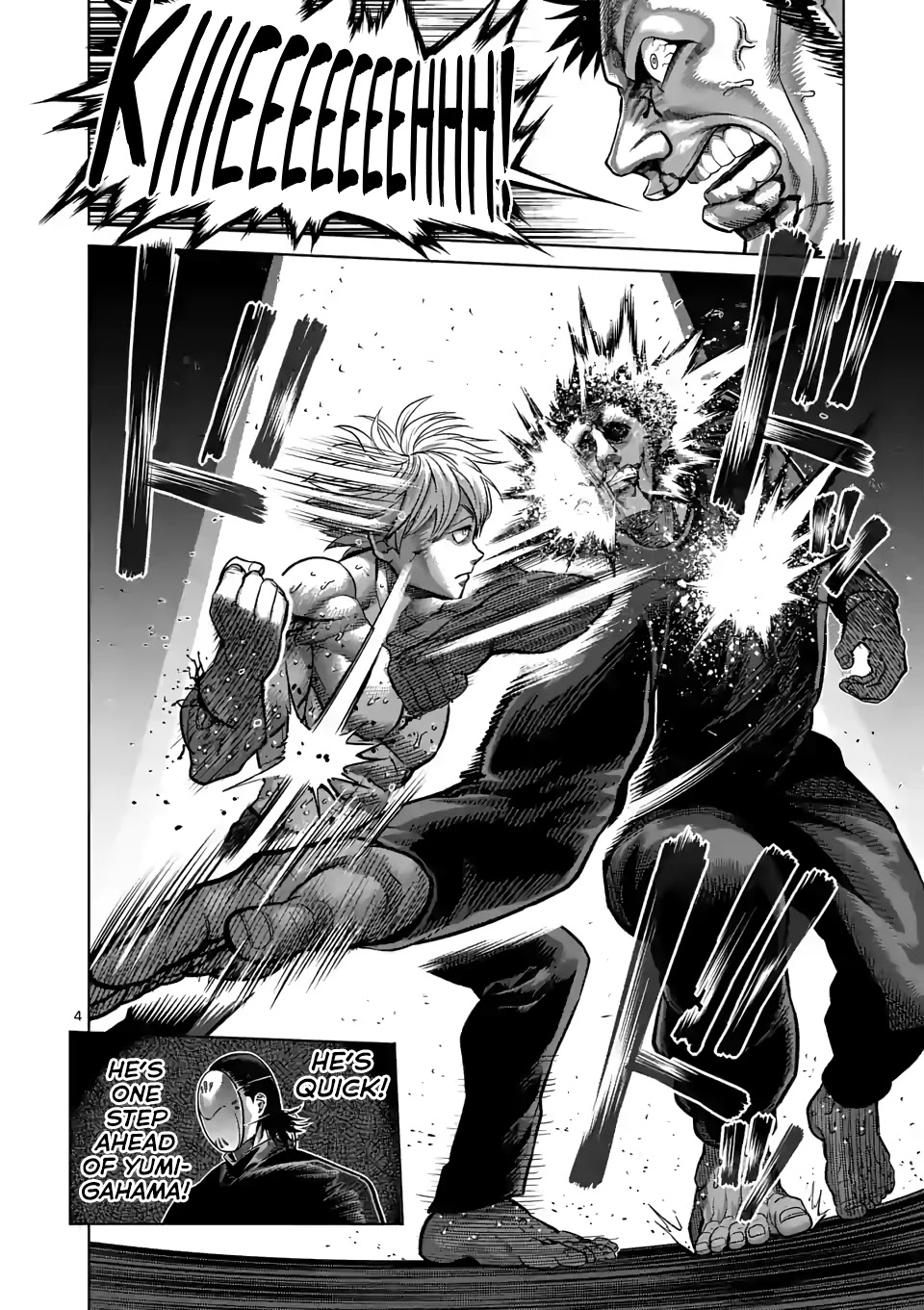Kengan Omega Chapter 80 page 4 - Chapter 80: Sympathy for the Scoundrel