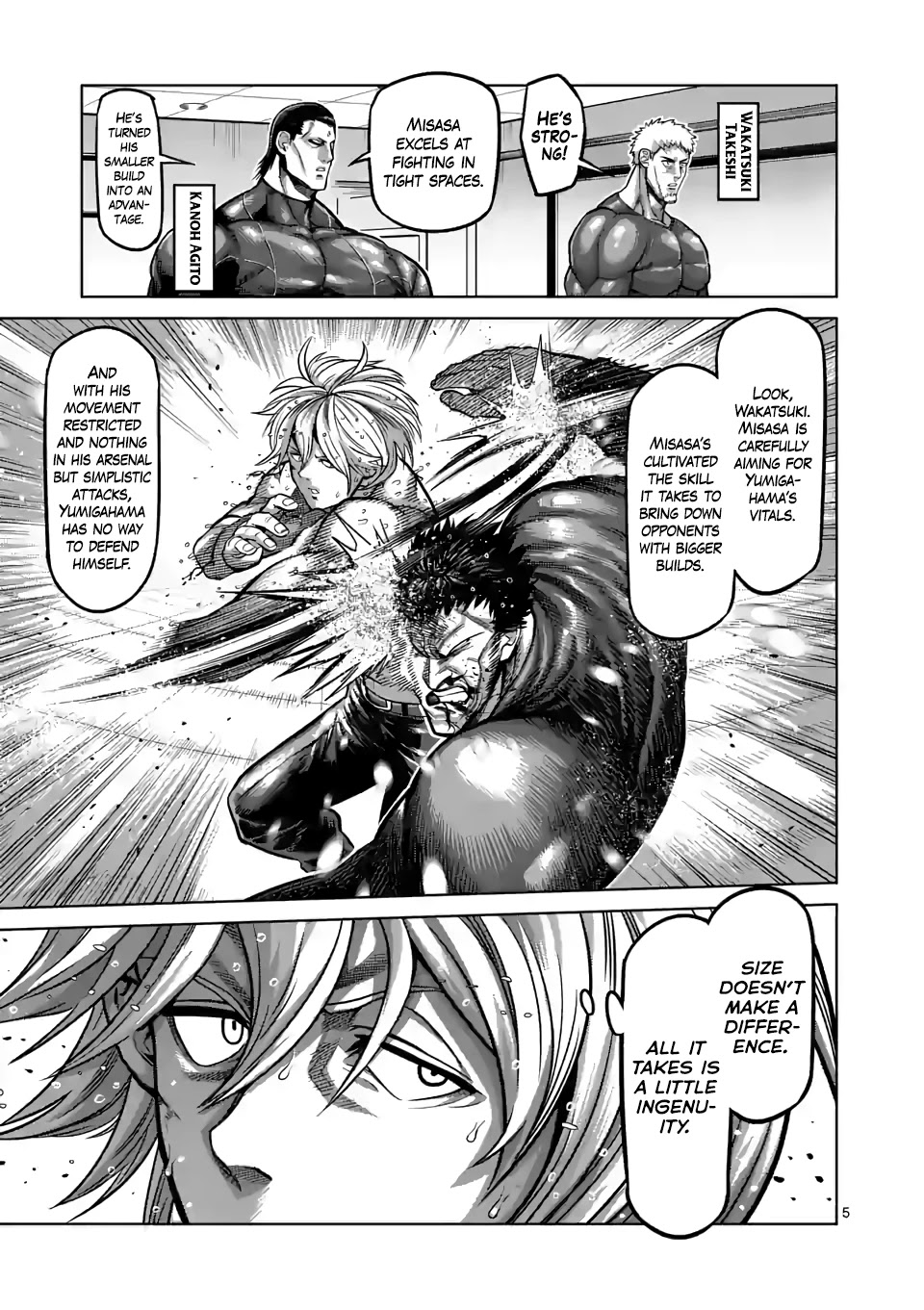 Kengan Omega Chapter 80 page 5 - Chapter 80: Sympathy for the Scoundrel