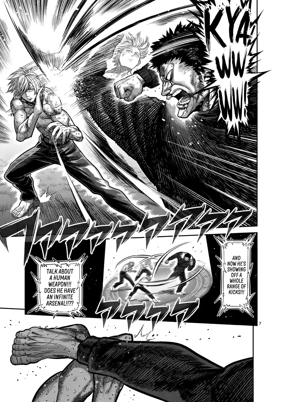 Kengan Omega Chapter 80 page 7 - Chapter 80: Sympathy for the Scoundrel
