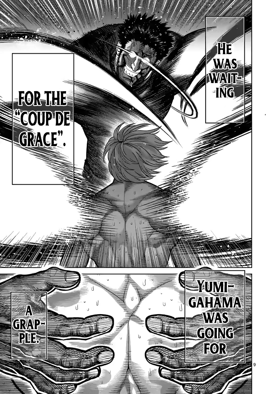Kengan Omega Chapter 80 page 9 - Chapter 80: Sympathy for the Scoundrel