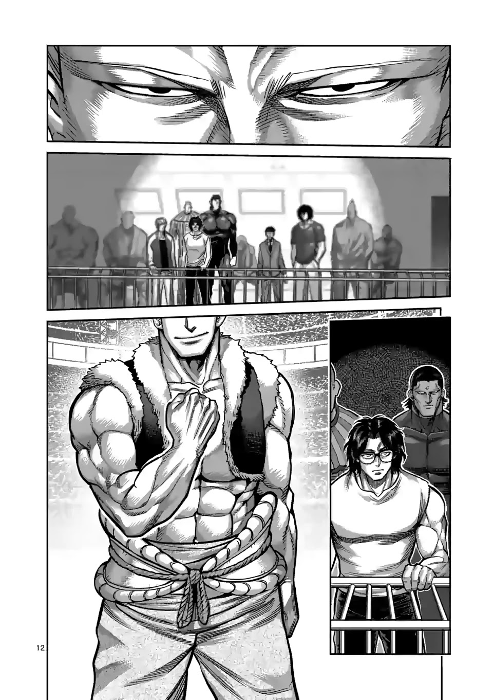 Kengan Omega Chapter 81 page 12 - Chapter 81: The Hawk of Ordos