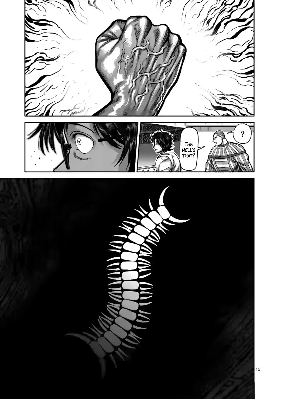 Kengan Omega Chapter 81 page 13 - Chapter 81: The Hawk of Ordos