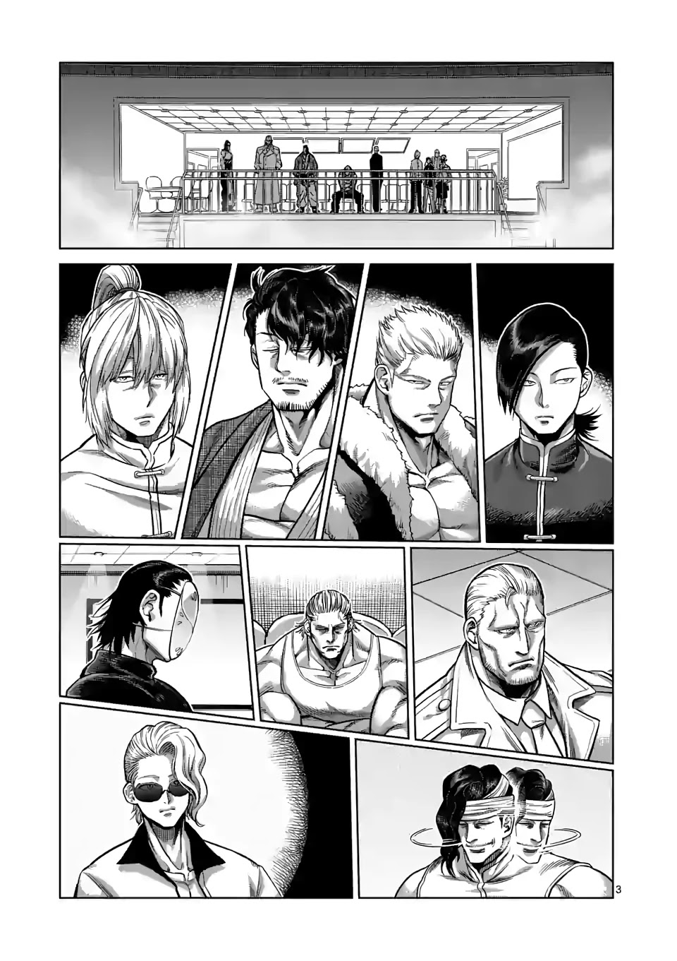 Kengan Omega Chapter 81 page 3 - Chapter 81: The Hawk of Ordos