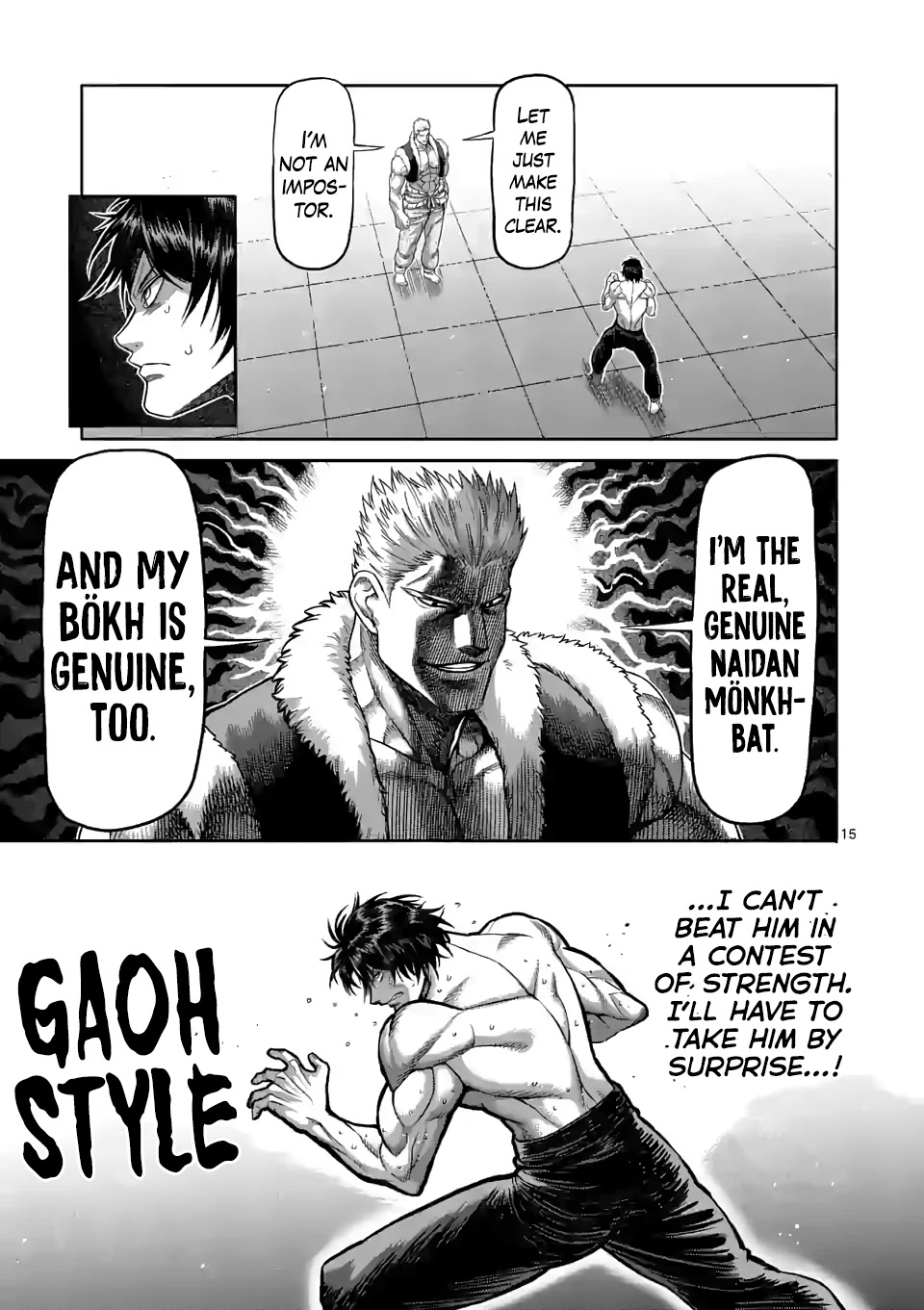 Kengan Omega Chapter 82 page 15 - Chapter 82: Bökh