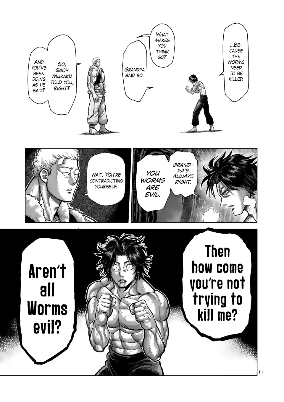 Kengan Omega Chapter 83 page 11 - Chapter 83: Haste