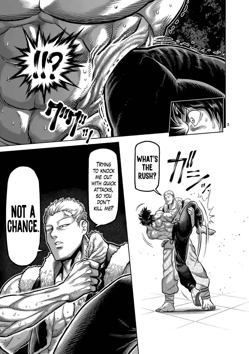 Kengan Omega Chapter 83 page 3 - Chapter 83: Haste