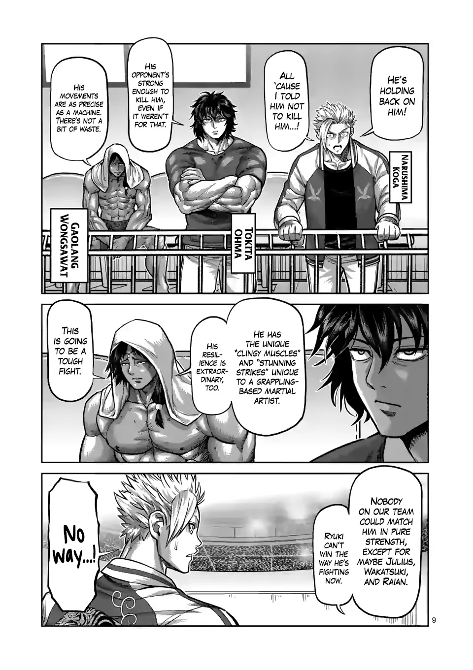 Kengan Omega Chapter 83 page 9 - Chapter 83: Haste