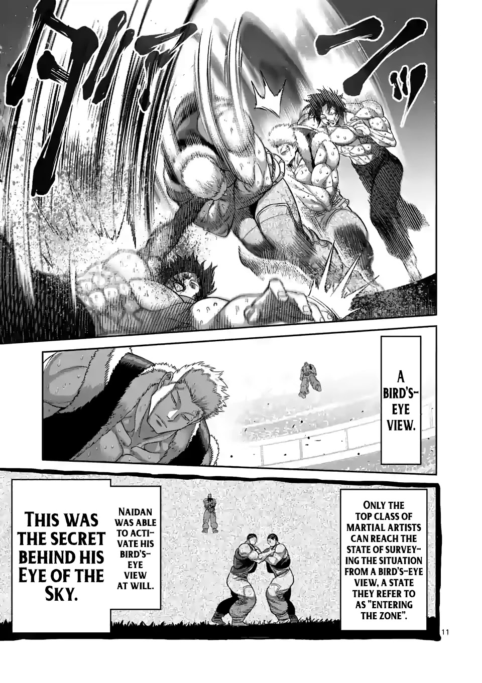 Kengan Omega Chapter 84 page 11 - Chapter 84: Eye of the Sky