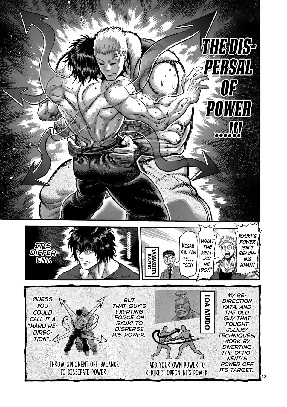 Kengan Omega Chapter 84 page 13 - Chapter 84: Eye of the Sky