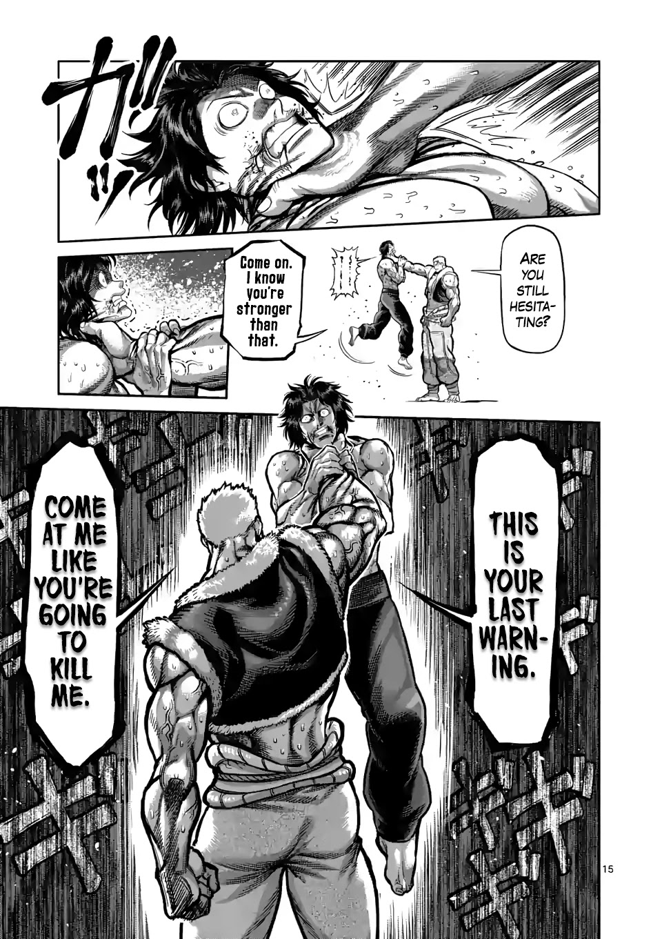 Kengan Omega Chapter 84 page 15 - Chapter 84: Eye of the Sky
