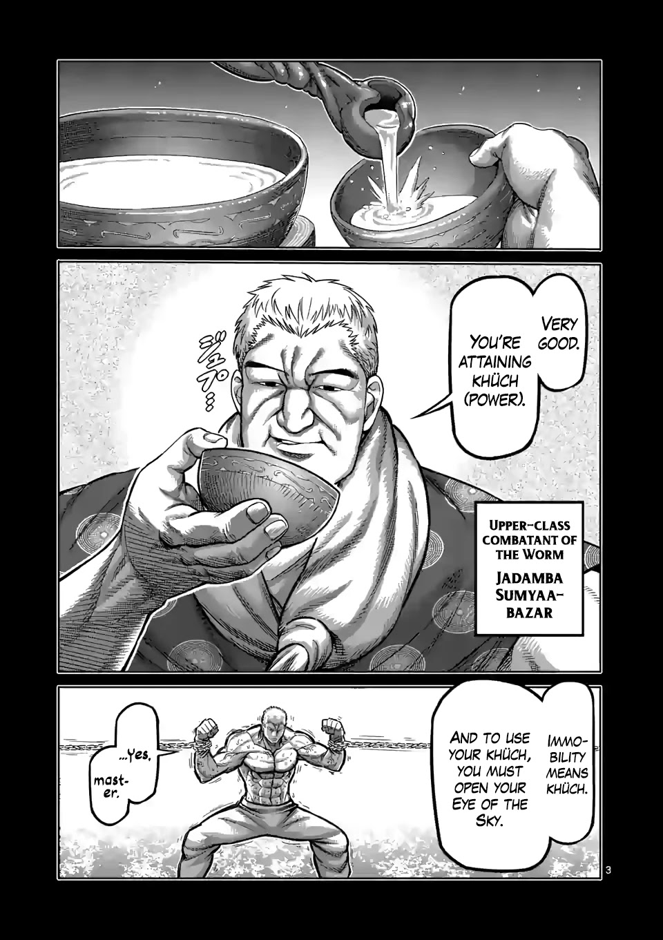 Kengan Omega Chapter 84 page 3 - Chapter 84: Eye of the Sky
