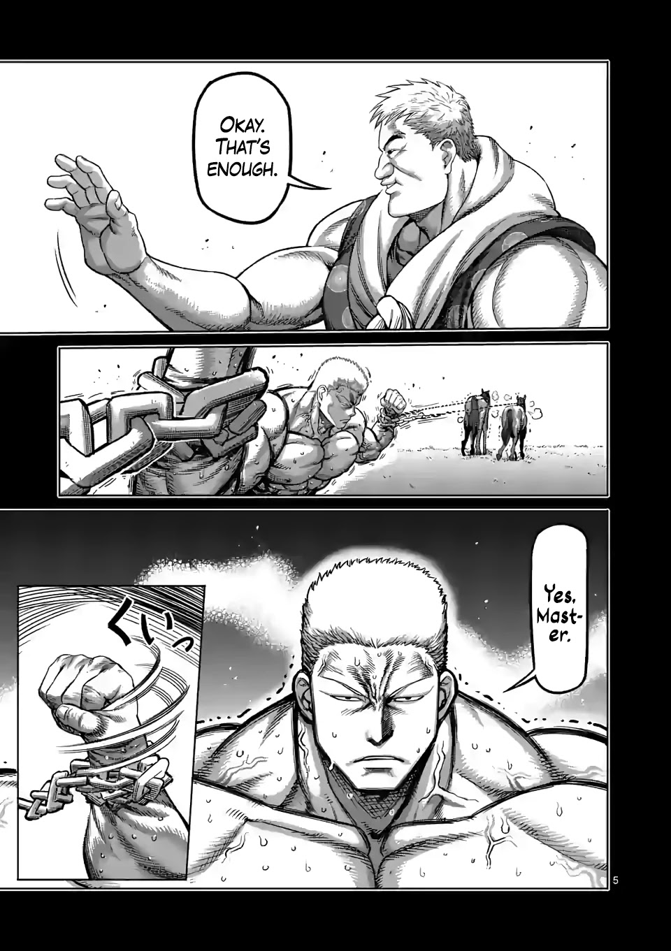 Kengan Omega Chapter 84 page 5 - Chapter 84: Eye of the Sky