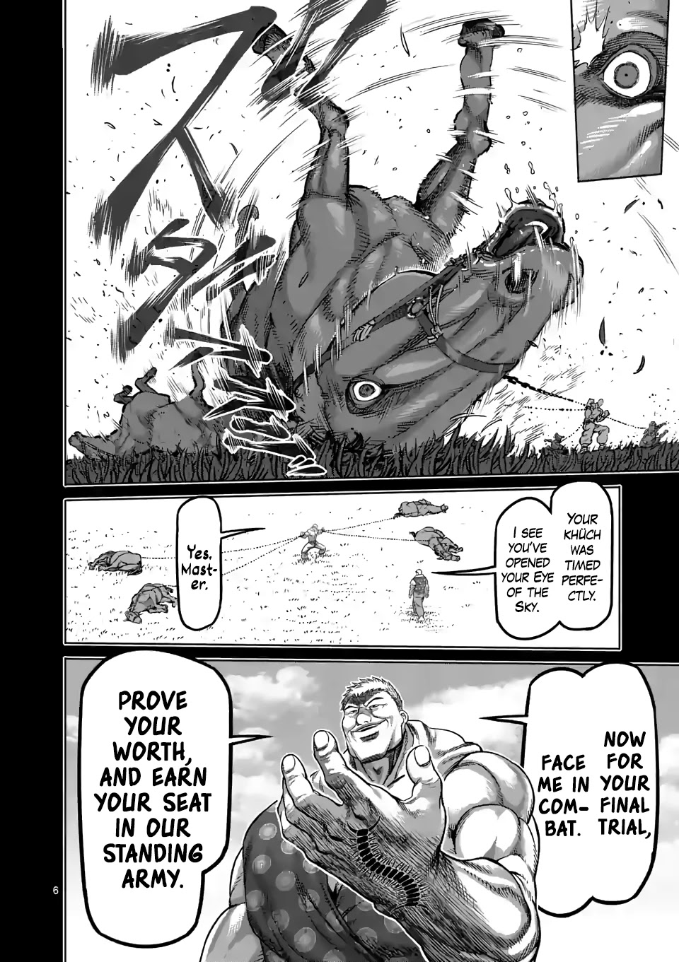 Kengan Omega Chapter 84 page 6 - Chapter 84: Eye of the Sky